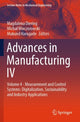 Book cover of: Advances in Manufacturing IV