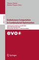 Book cover of: Evolutionary Computation in Combinatorial Optimization. By: Thomas Stützle
