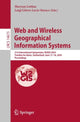 Book cover of: Web and Wireless Geographical Information Systems. By: Maryam Lotfian