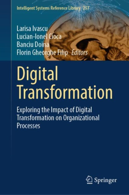 Book cover of: Digital Transformation. By: Larisa Ivascu