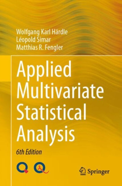 Book cover of: Applied Multivariate Statistical Analysis. By: Wolfgang Karl Härdle
