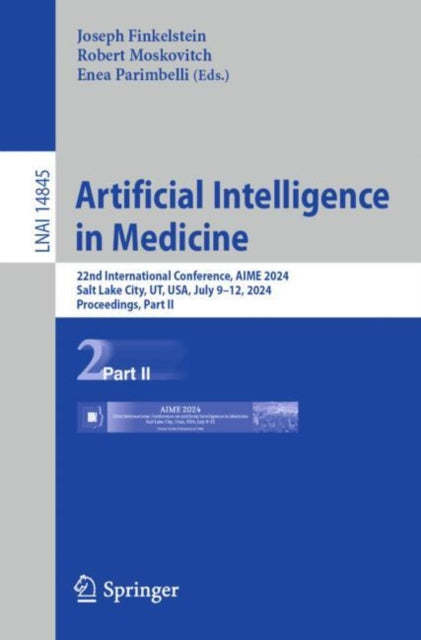 Book cover of: Artificial Intelligence in Medicine. By: Joseph Finkelstein