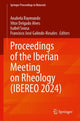 Book cover of: Proceedings of the Iberian Meeting on Rheology (IBEREO 2024). By: Anabela Raymundo