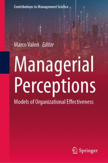 Book cover of: Managerial Perceptions. By: Marco Valeri