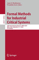 Book cover of: Formal Methods for Industrial Critical Systems. By: Anne E. Haxthausen