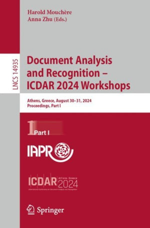 Document Analysis and Recognition – ICDAR 2024 Workshops