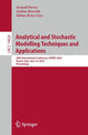 Book cover of: Analytical and Stochastic Modelling Techniques and Applications. By: Arnaud Devos