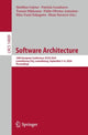 Book cover of: Software Architecture. By: Matthias Galster