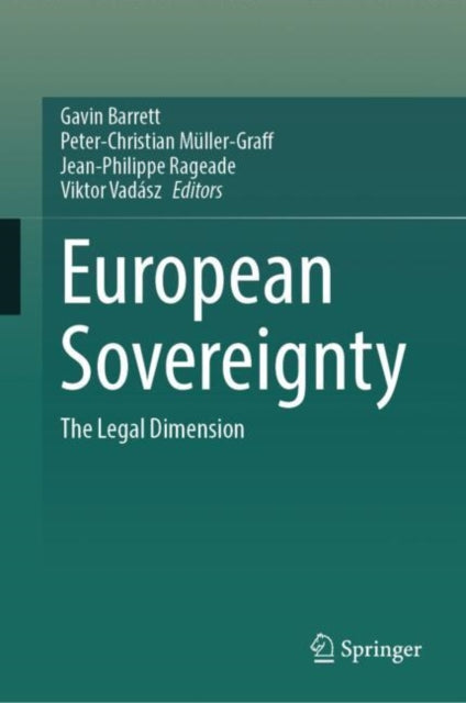Book cover of: European Sovereignty. By: Gavin Barrett