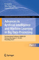 Book cover of: Advances in Artificial Intelligence and Machine Learning in Big Data Processing. By: Geetha R