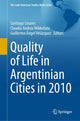 Book cover of: Quality of Life in Argentinian Cities in 2010. By: Santiago Linares