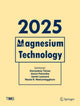 Book cover of: Magnesium Technology 2025. By: Domonkos Tolnai