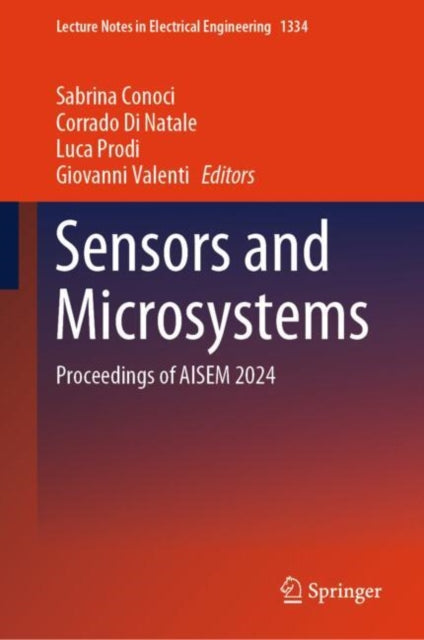 Book cover of: Sensors and Microsystems. By: Sabrina Conoci