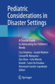 Book cover of: Pediatric Considerations in Disaster Settings. By: Lisa Umphrey