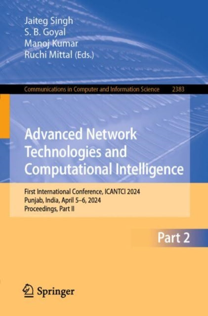 Book cover of: Advanced Network Technologies and Computational Intelligence