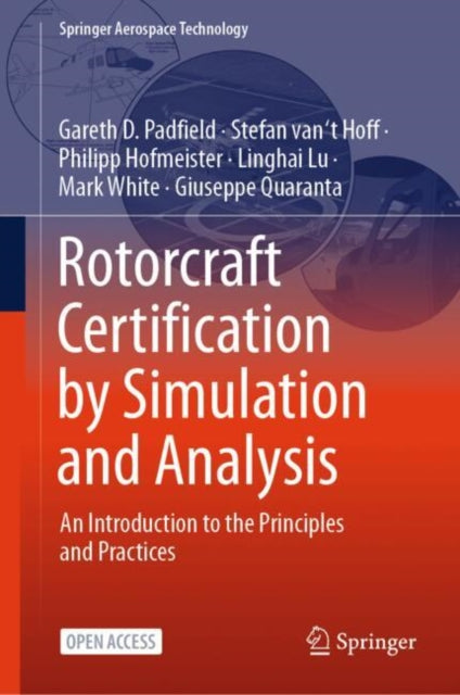 Book cover of: Rotorcraft Certification by Simulation and Analysis
