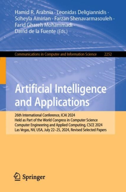 Book cover of: Artificial Intelligence and Applications