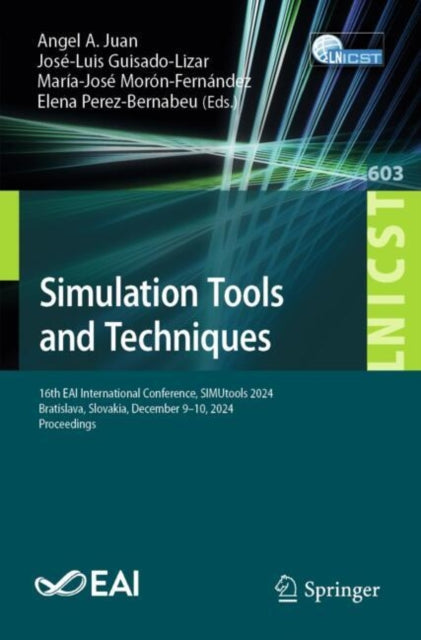 Book cover of: Simulation Tools and Techniques