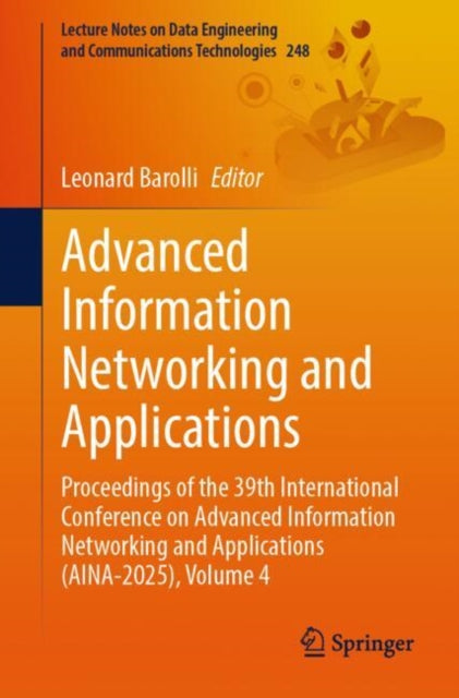 Book cover of: Advanced Information Networking and Applications