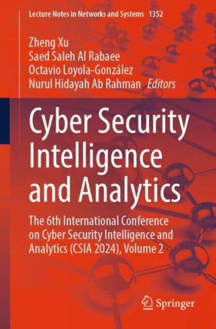 Book cover of: Cyber Security Intelligence and Analytics