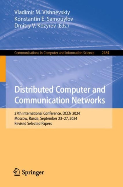 Book cover of: Distributed Computer and Communication Networks
