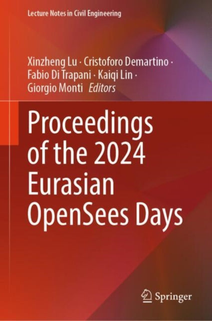 Book cover of: Proceedings of the 2024 Eurasian OpenSees Days
