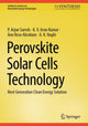 Book cover of: Perovskite Solar Cells Technology