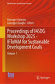 Book cover of: Proceedings of I4SDG Workshop 2025 - IFToMM for Sustainable Development Goals