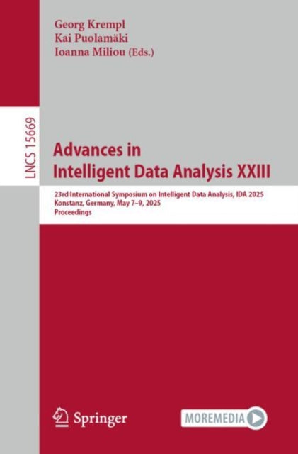 Book cover of: Advances in Intelligent Data Analysis XXIII