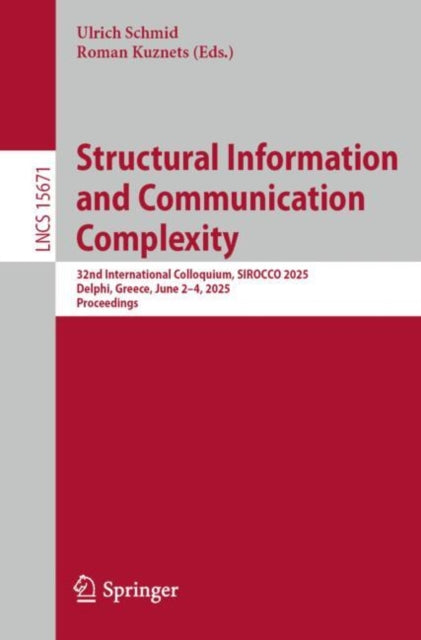 Book cover of: Structural Information and Communication Complexity