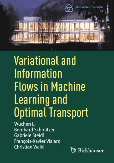 Book cover of: Variational and Information Flows in Machine Learning and Optimal Transport