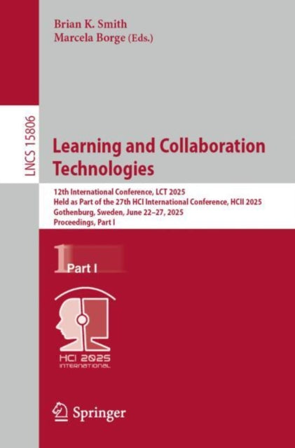 Book cover of: Learning and Collaboration Technologies