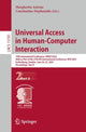Book cover of: Universal Access in Human-Computer Interaction
