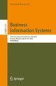 Book cover of: Business Information Systems