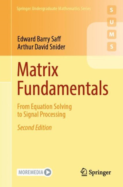 Book cover of: Matrix Fundamentals