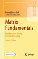 Book cover of: Matrix Fundamentals