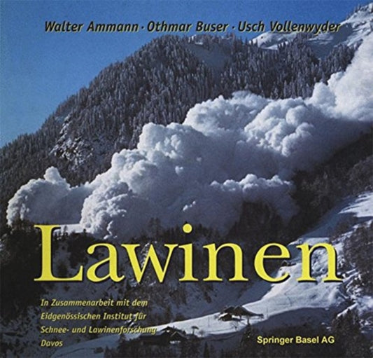 Book cover of: Lawinen. By: Ammann