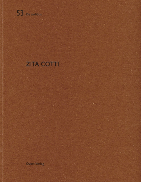 Book cover of: Zita Cotti. By: Zita Cotti