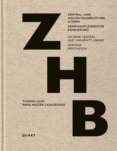 Book cover of: Central and University Library, Lucerne. By: Thomas Lussi