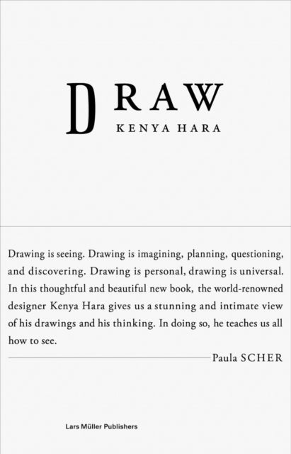 Book cover of: Kenya Hara: Draw. By: Kenya Hara