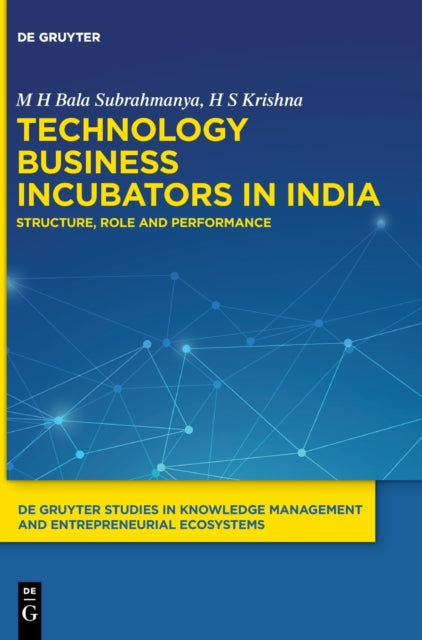 Book cover of: Technology Business Incubators in India. By: M. H. Bala Subrahmanya