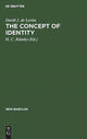 Book cover of: concept of identity. By: David J. de Levita
