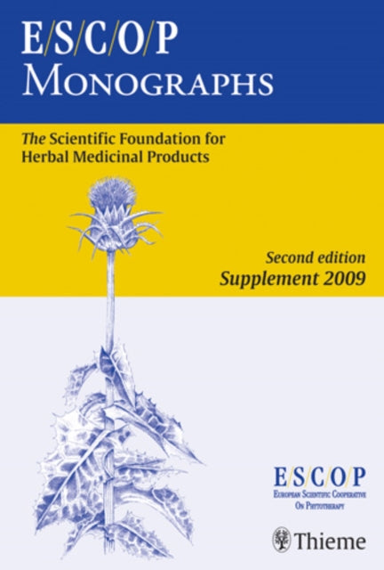 Book cover of: ESCOP Monographs. Second Edition Supplement 2009. By: ESCOP Staff