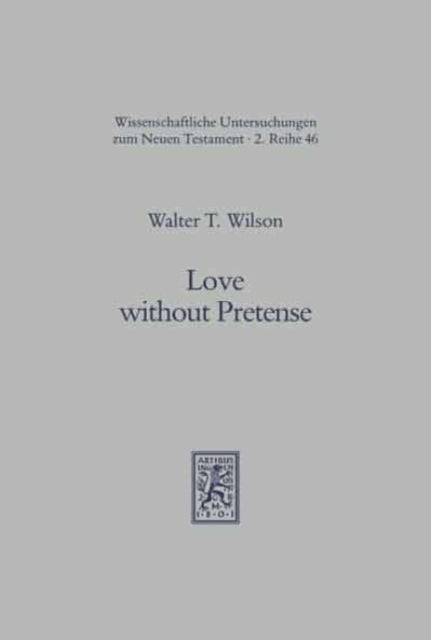 Book cover of: Love without Pretense