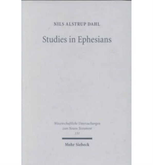 Book cover of: Studies in Ephesians