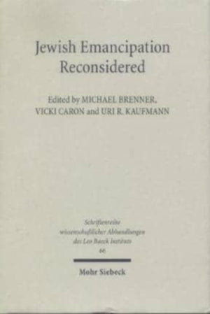 Jewish Emancipation Reconsidered