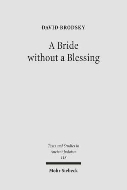 Book cover of: Bride without a Blessing. By: David Brodsky