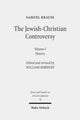 Book cover of: Jewish-Christian Controversy. By: Samuel Krauss