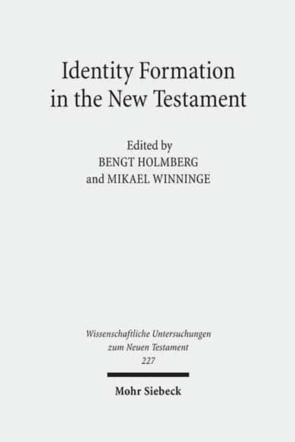 Book cover of: Identity Formation in the New Testament. By: Nordic New Testament Conference (2007 Sundsgårdens Folkhögskola)