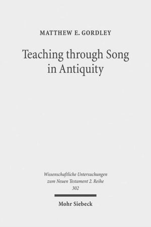 Teaching through Song in Antiquity